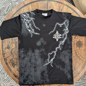 Balenciaga Black Graphic T-Shirt